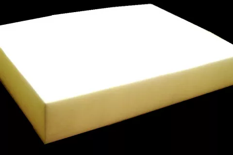 Use a sponge on the roof