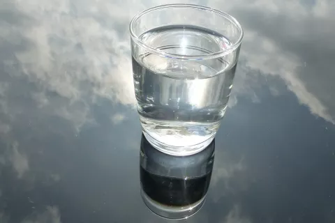 Hydrate while working on roof