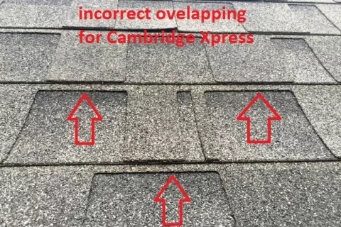 Incorrect overlapping for Cambridge Xpress