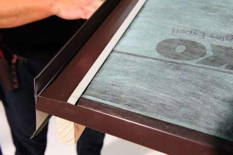 Correct new flashing