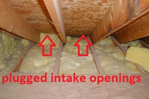 No intakes increases moisture