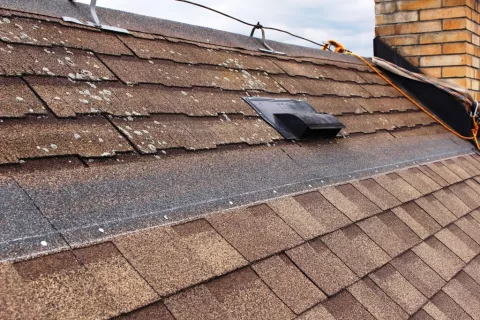 Reroofing shingle over shingle requires 35mm nails