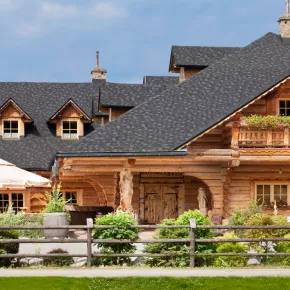 Cambridge on a chalet style hotel