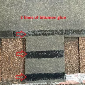 Lamination and gluing system of tested product 3