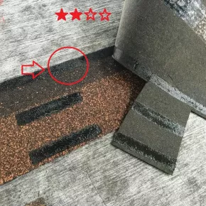 Gluing system of tested product 1