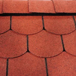 Correct ridge on Biber roof