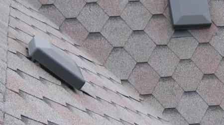 Armourvent Standard Black on roof