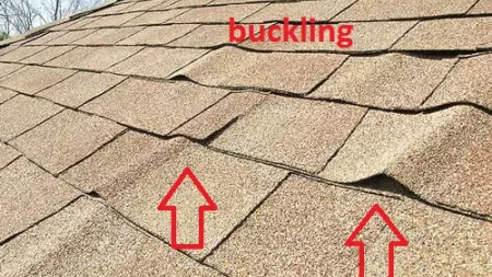 Use of old wooden boards can cause buckling